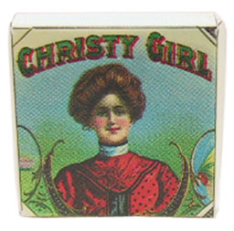 Dollhouse Miniature Christy Girl, 2Pc Box